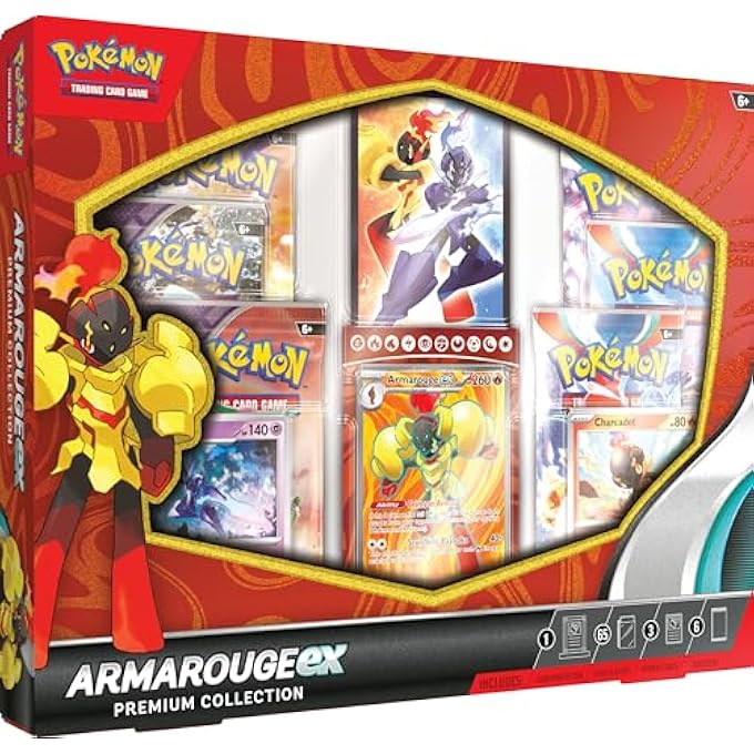 rayihni POKEMON ARMAROUGE EX PREMIUM COLLECTION TRADING CARD GAME - Image 1